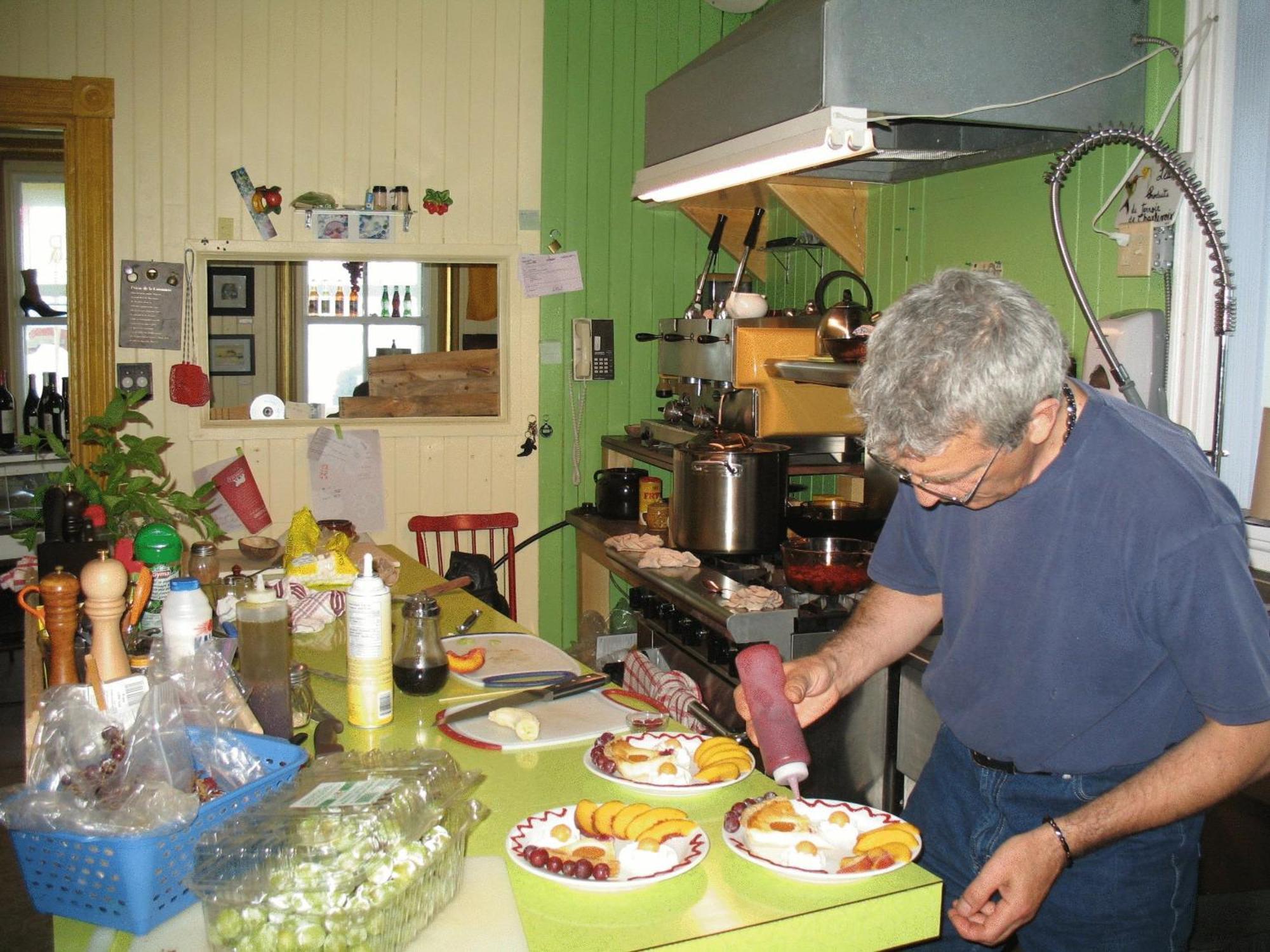 Auberge du Café chez Sam Baie-Sainte-Catherine Extérieur photo